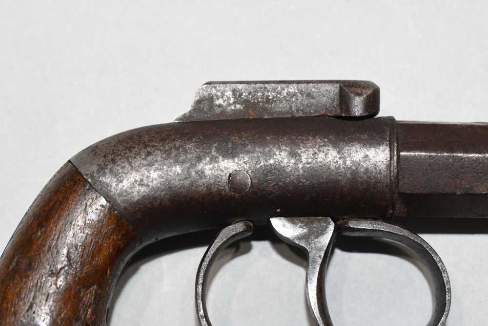 Small Frame Allen & Thurber Bar Hammer Percussion Pistol 28 Cal READ-img-3