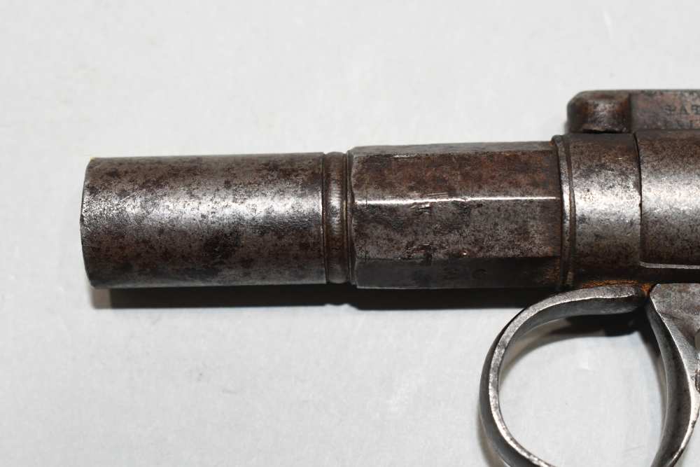 Small Frame Allen & Thurber Bar Hammer Percussion Pistol 28 Cal READ-img-8