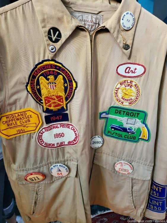 WW II era Airman Weathersport Jacket with RARE patches/buttons (1 of 1)-img-3