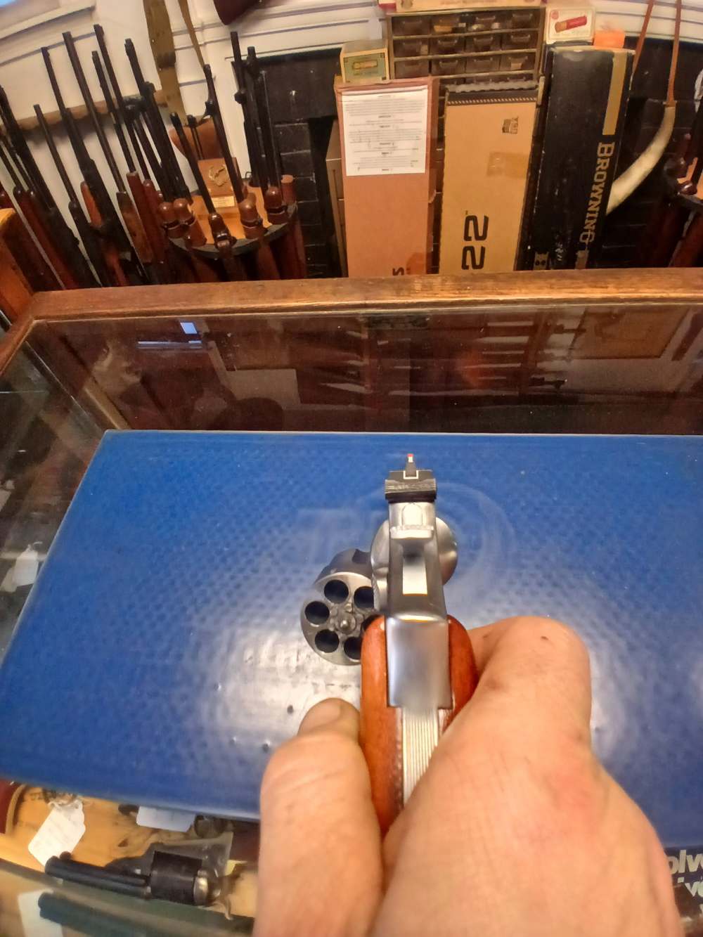 Smith & Wesson 66-2 .357 Mag Target Hammer Trigger & Sights-img-8
