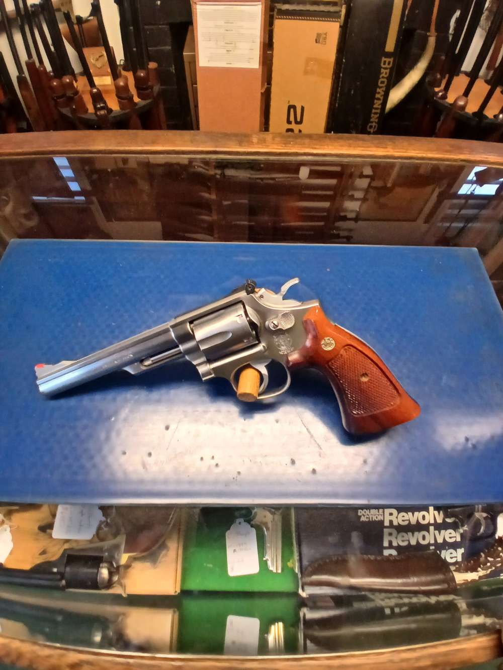 Smith & Wesson 66-2 .357 Mag Target Hammer Trigger & Sights-img-1