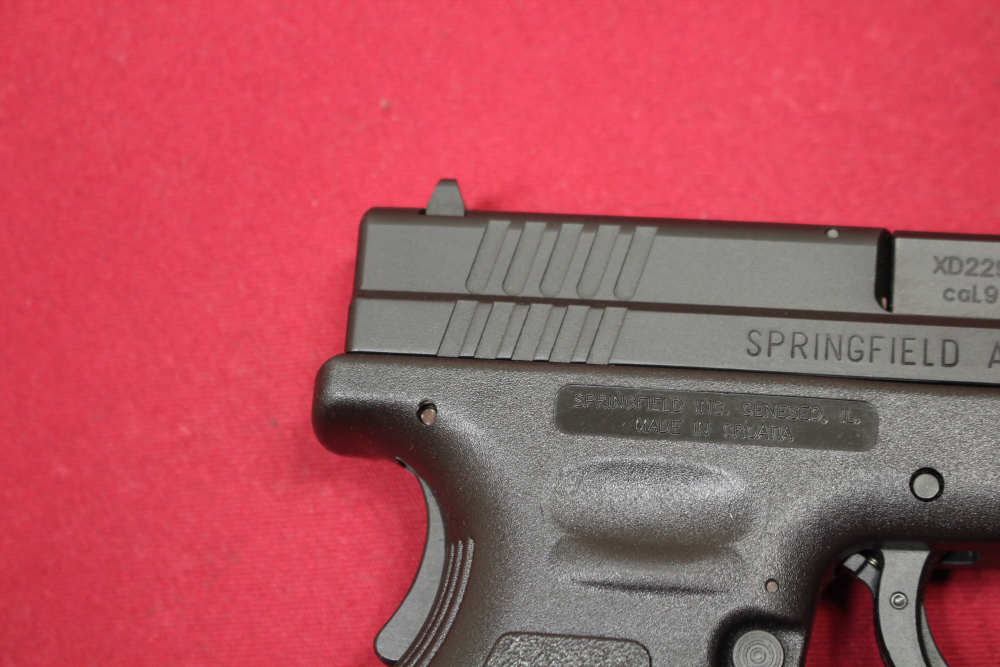 Springfield XD 9 w/2x 16rd Mags, Case, 4" Barrel - LOW Rounds, NICE - 2012-img-9