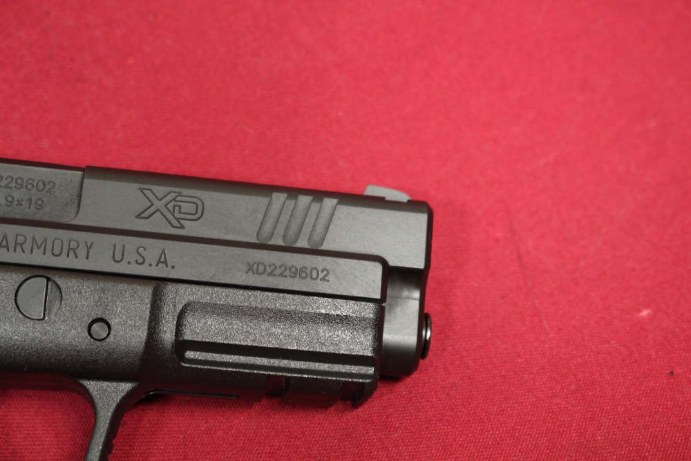 Springfield XD 9 w/2x 16rd Mags, Case, 4" Barrel - LOW Rounds, NICE - 2012-img-11