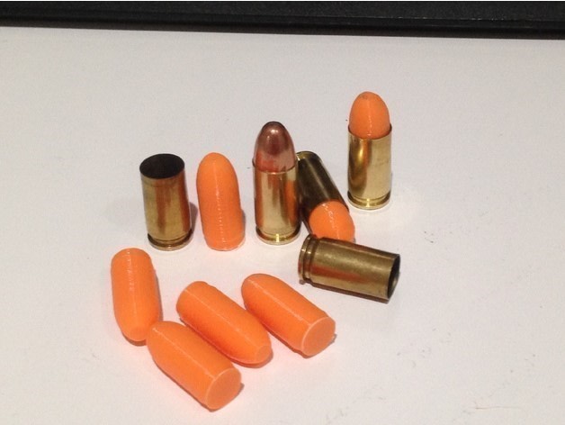 9MM Snap Cap Bullet 6PCS-img-0
