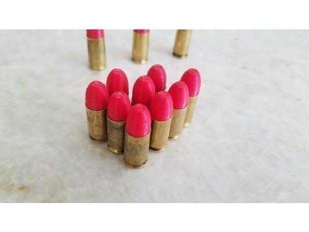 9MM Snap Cap Bullet 6PCS-img-2