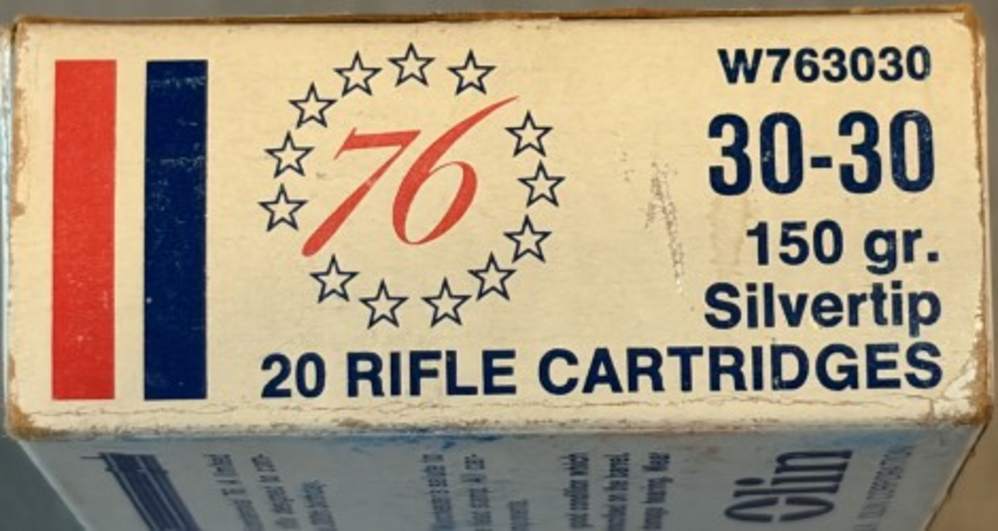 30-30 Win 150 gr Silvertip Rifle Ammo 20 rd Winchester Bicentennial W763030-img-1