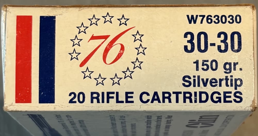 30-30 Win 150 gr Silvertip Rifle Ammo 20 rd Winchester Bicentennial W763030-img-1
