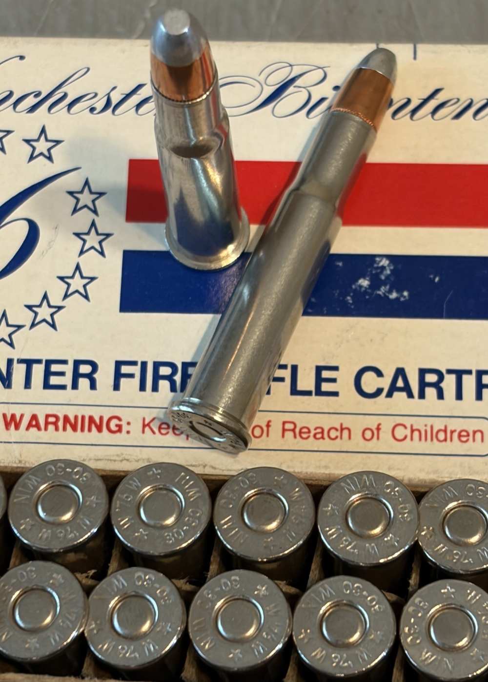 30-30 Win 150 gr Silvertip Rifle Ammo 20 rd Winchester Bicentennial W763030-img-7