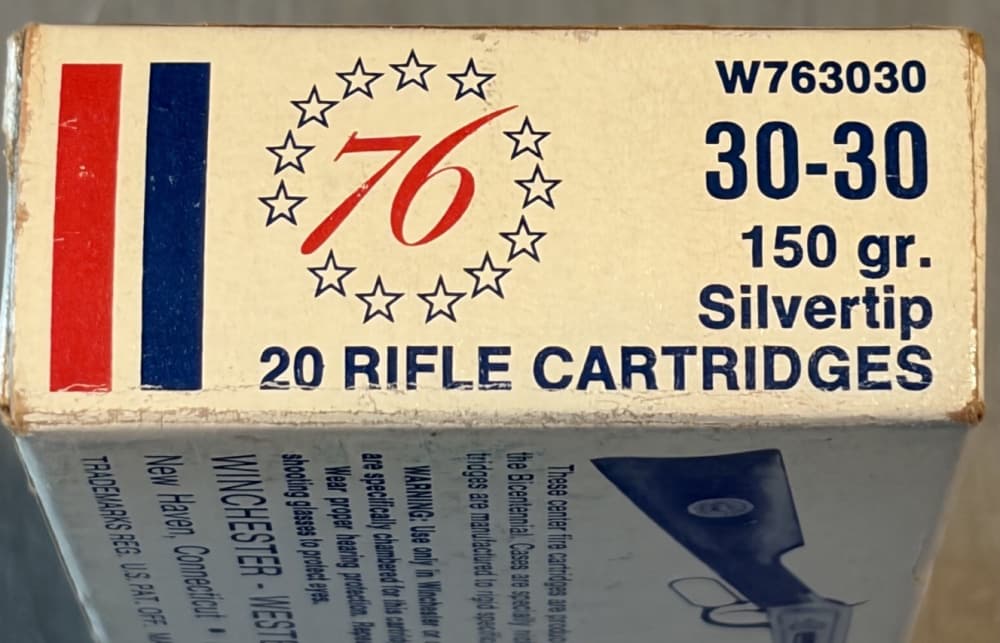 30-30 Win 150 gr Silvertip Rifle Ammo 20 rd Winchester Bicentennial W763030-img-3