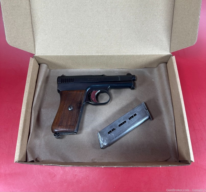MAUSER MODEL 1910 SEMI AUTOMATIC PISTOL .25 ACP 3" Excellent Condition-img-10