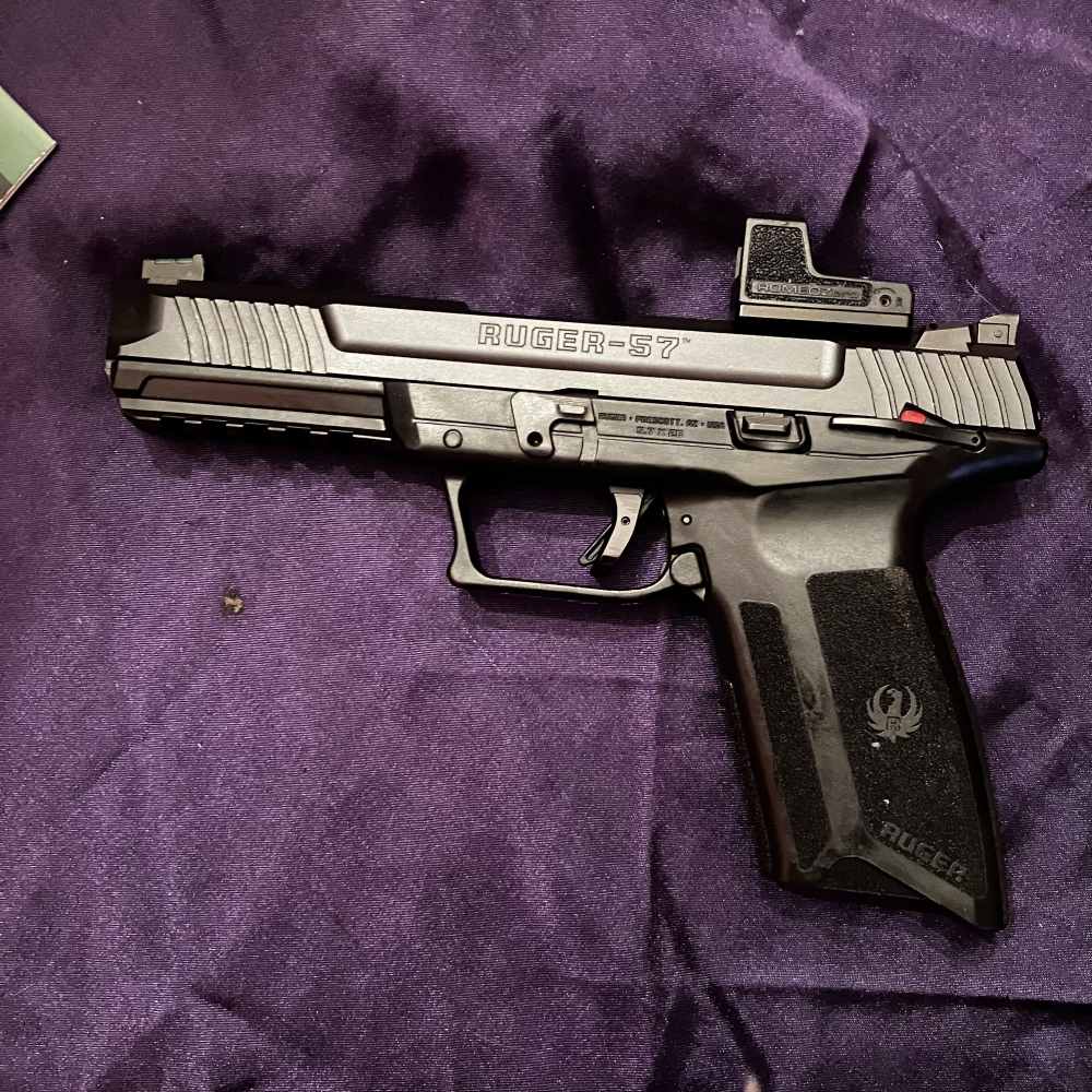 Ruger 57 Pro Black 5.7x28 4.94in 2-20Rd Mags -img-4