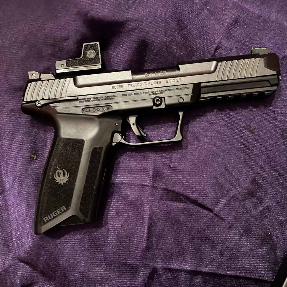 Ruger 57 Pro Black 5.7x28 4.94in 2-20Rd Mags -img-3