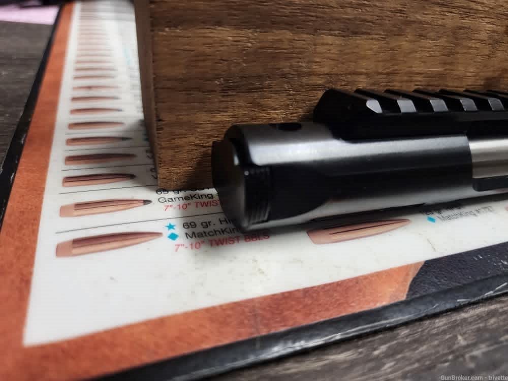 Custom Ruger Mark IV 4 2" barrel optic and suppressor ready W/ Target bolt-img-3