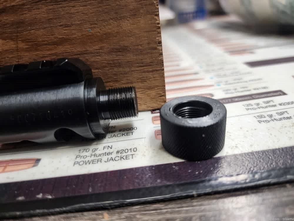 Custom Ruger Mark IV 4 2" barrel optic and suppressor ready W/ Target bolt-img-4