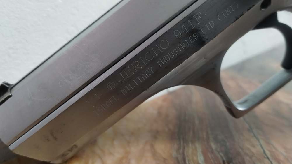 IMI Jericho 941F 9mm semi auto ISRAELI POLICE STAR MARKED-img-5