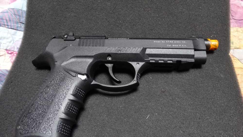 zoraki model 918 blank firing pistol.  -img-3