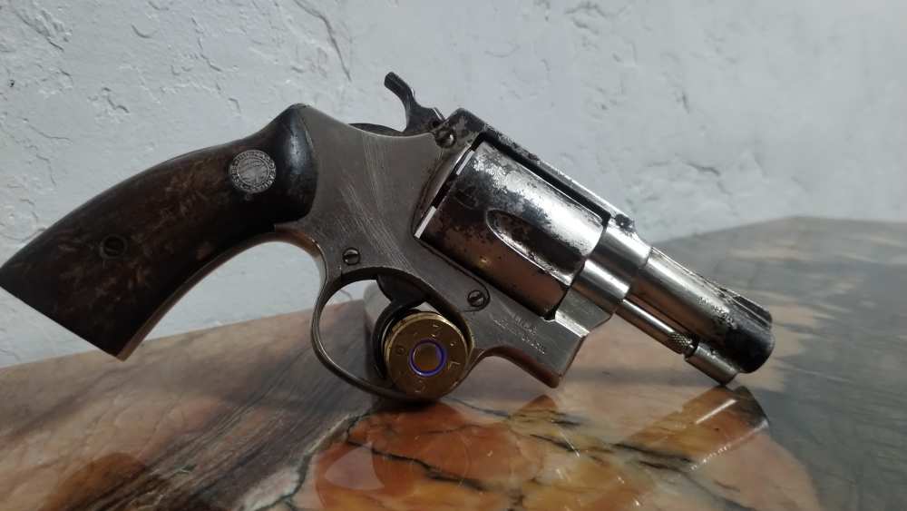 INA Tiger 38 special revolver NICKEL finish old Classic revolver-img-0