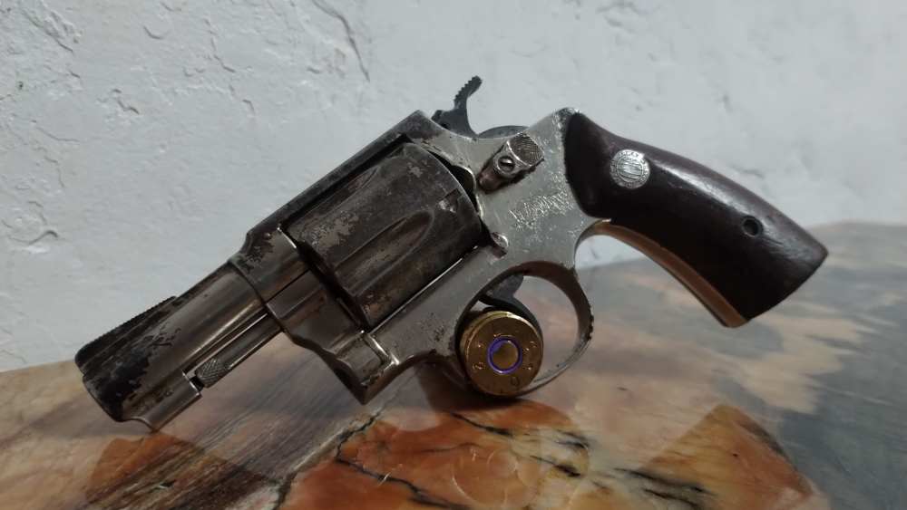 INA Tiger 38 special revolver NICKEL finish old Classic revolver-img-5