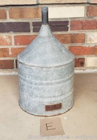 Very Old Funnels Farm Feed Gas Oil Fuel Petroleum large funnel grain-img-10
