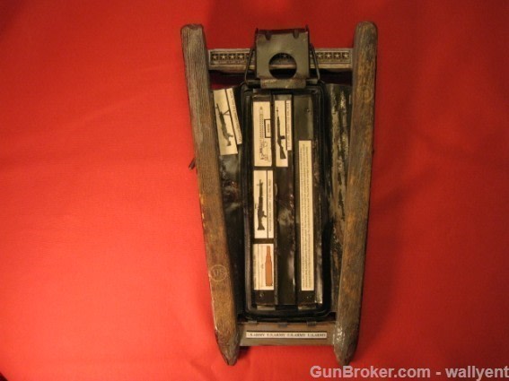 US Army 1975 7.62 Blank Linked Belt Display Ammo Made in the U.S.A.-img-5