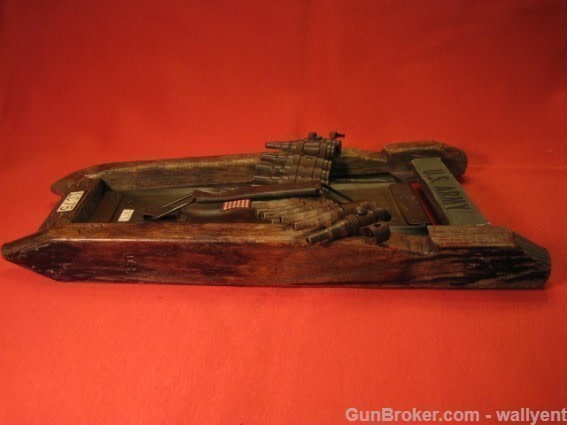 US Army 1975 7.62 Blank Linked Belt Display Ammo Made in the U.S.A.-img-8
