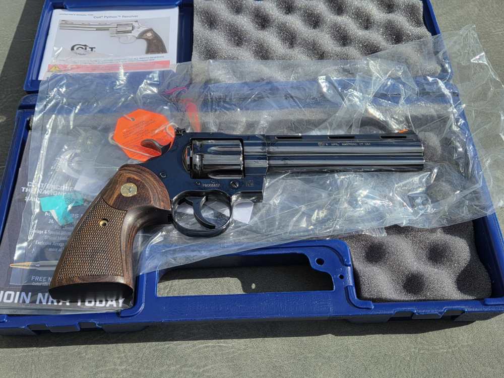 COLT PYTHON 357 mag 6" bbl. -img-1