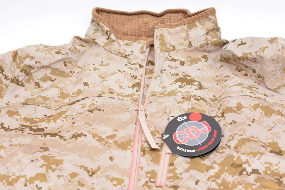 Combat Desert Jacket 180S CDJ USMC MADE IN USA LARGE Desert Digital Marpat -img-1