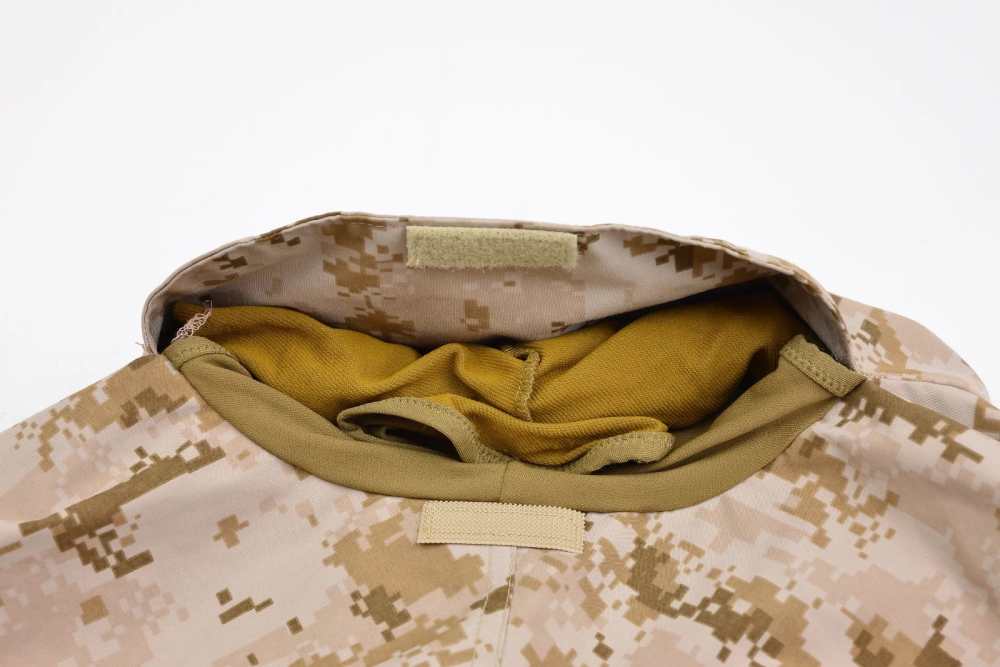 Combat Desert Jacket 180S CDJ USMC MADE IN USA LARGE Desert Digital Marpat -img-11