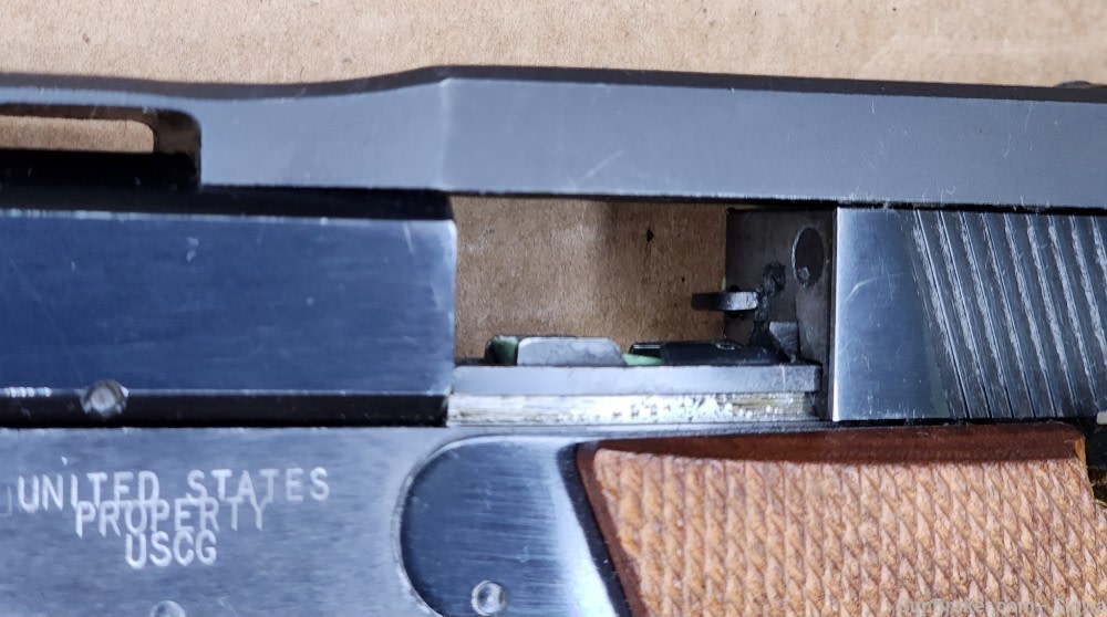 High Standard "The Victor" USCG 22LR pistol-img-17