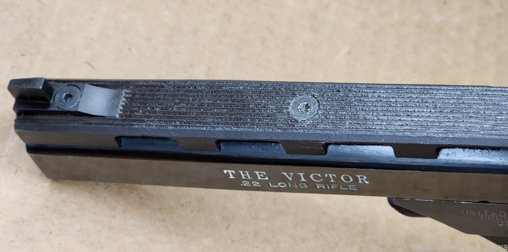High Standard "The Victor" USCG 22LR pistol-img-14