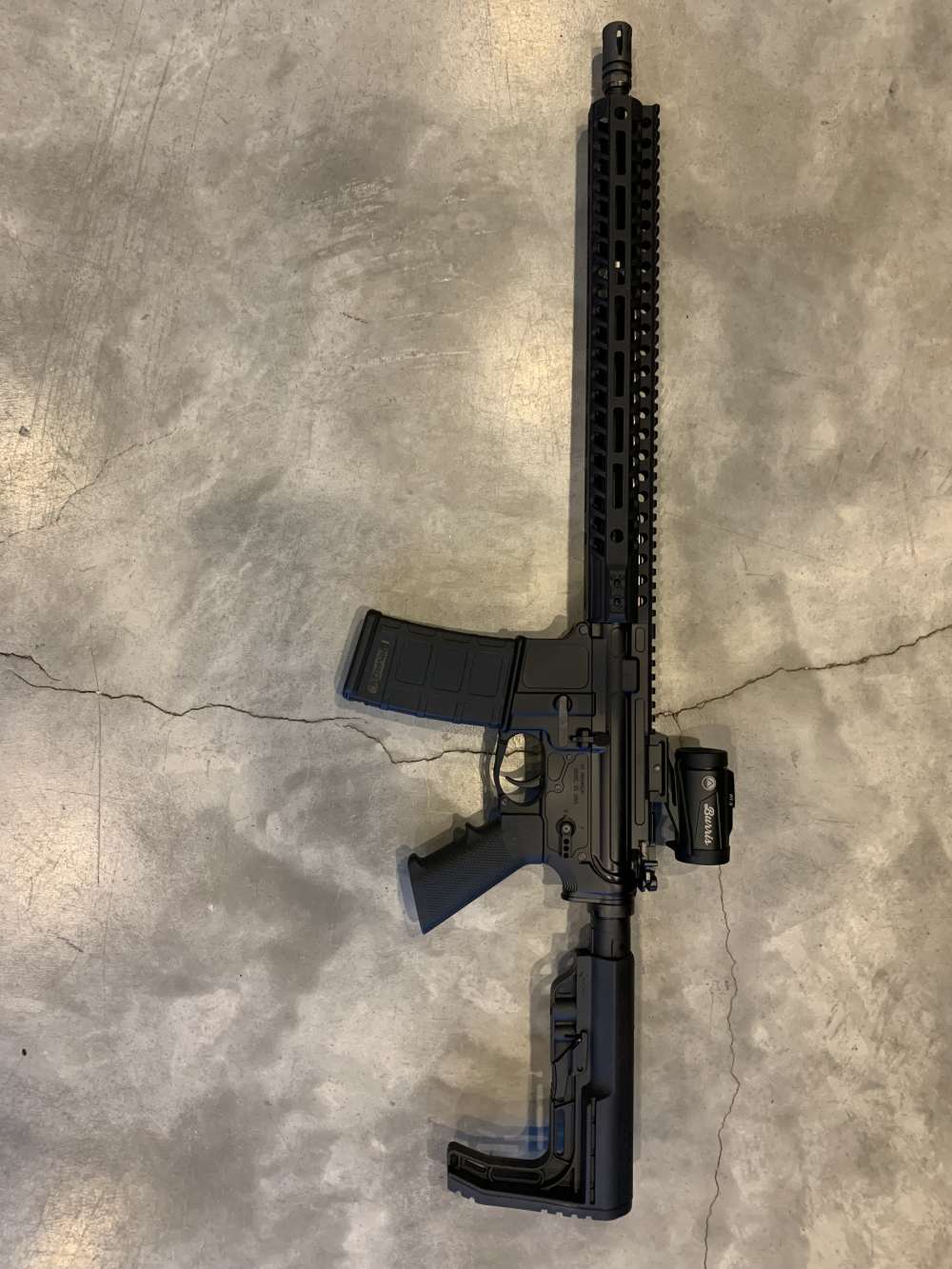 5lb Nemo 556 2a armament with titanium components, hard to find with optic-img-0