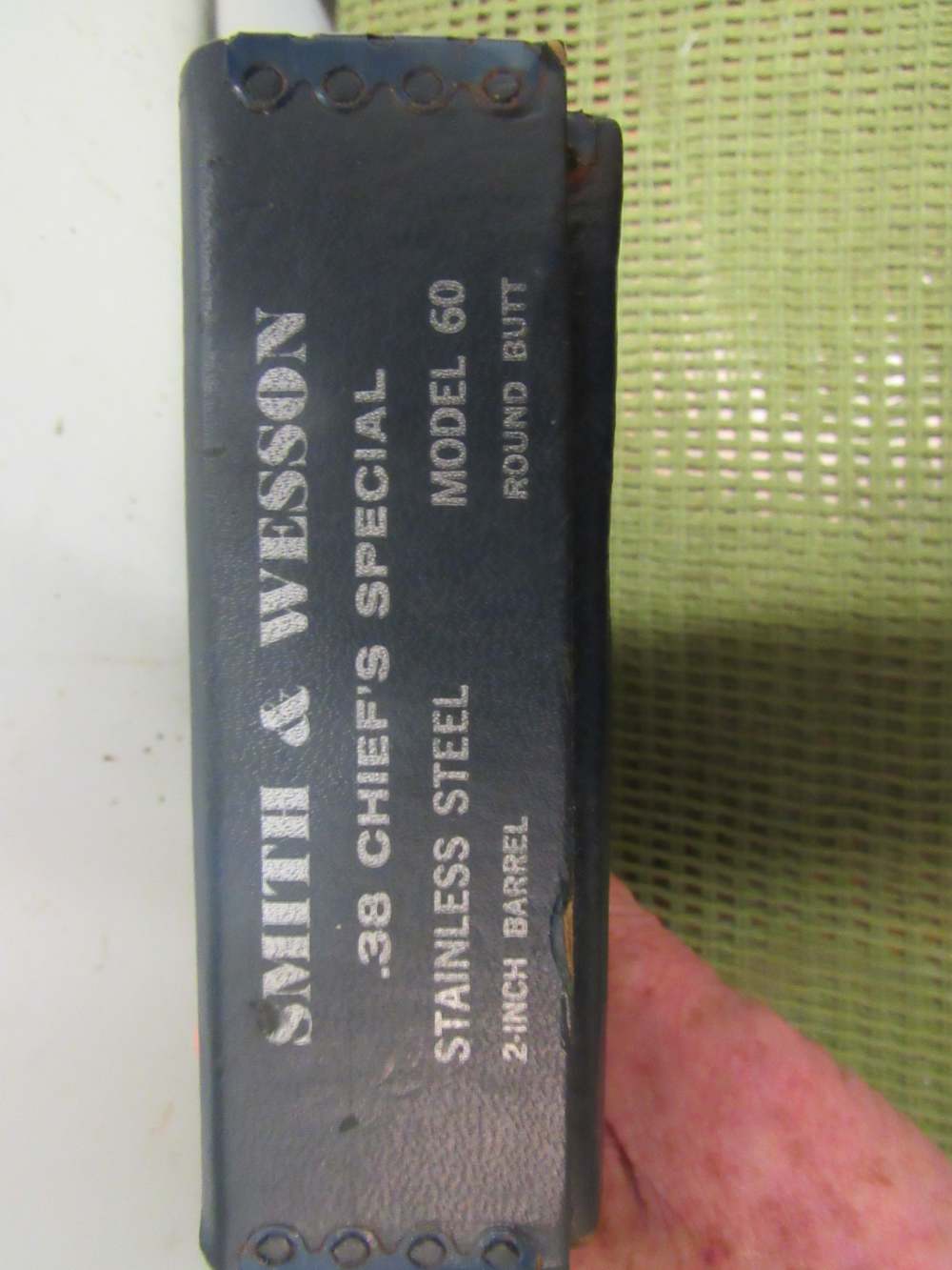 Smith & Wesson Model 60 .38 Spl. Stainless J-Frame, 2" Barrel DA/SA 1984-img-1