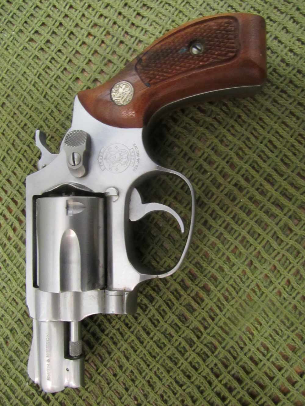 Smith & Wesson Model 60 .38 Spl. Stainless J-Frame, 2" Barrel DA/SA 1984-img-2
