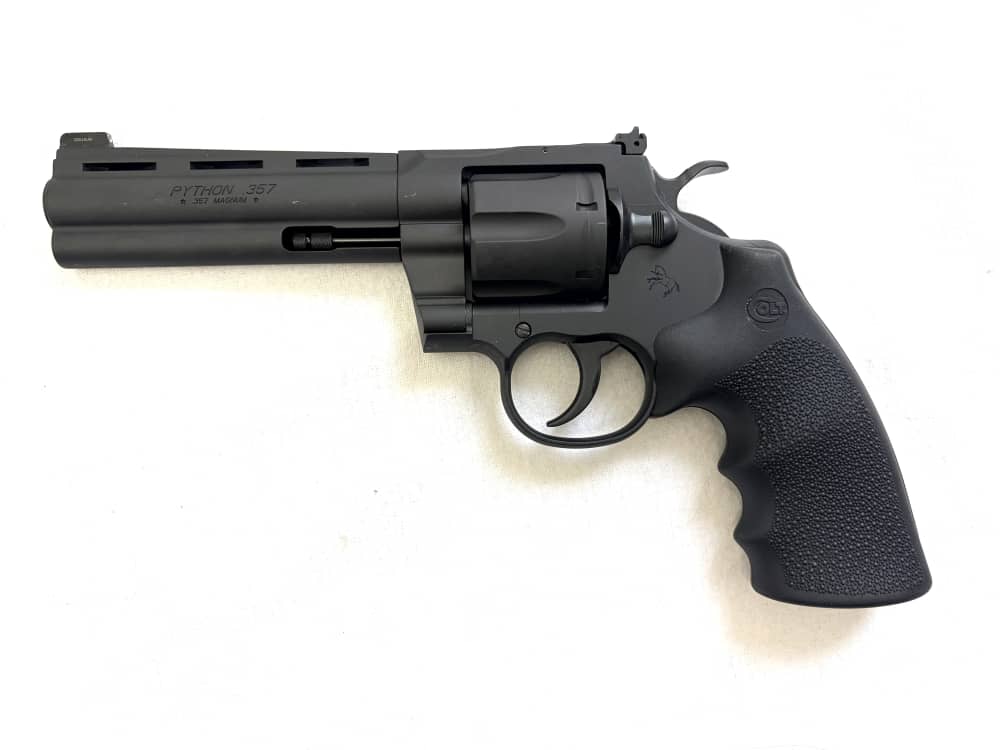 Colt Python 5” Matte Blued BM5RNS 357 Magnum Tritium Sights-img-0