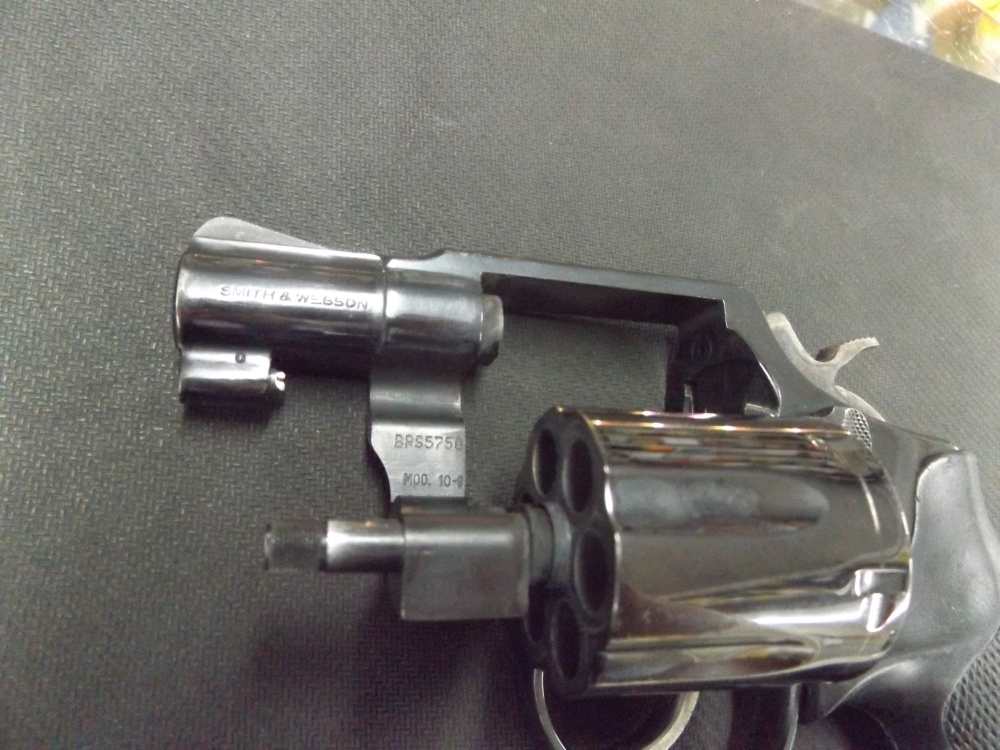 SMITH & WESSON 10-9 BLUED POLICE TRADE IN !! -img-1