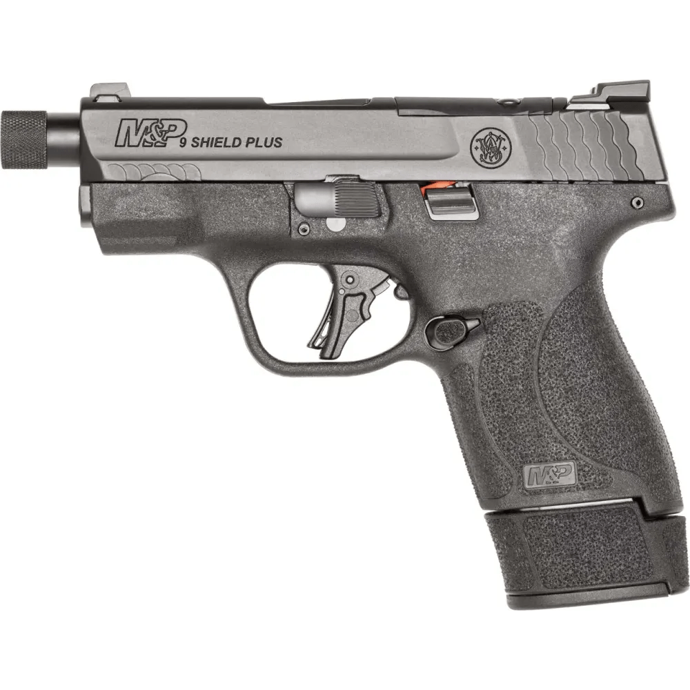 S&W M&P SHIELD PLUS OR THREADED (LIFETIME WARRANTY INCLUDED FREE)-img-1