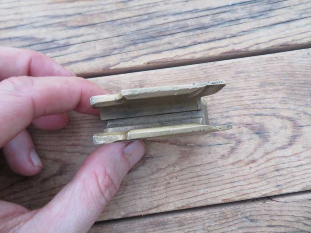 Winchester 1876 76 Centennial brass cartridge carrier block lifter 45-60 -img-1