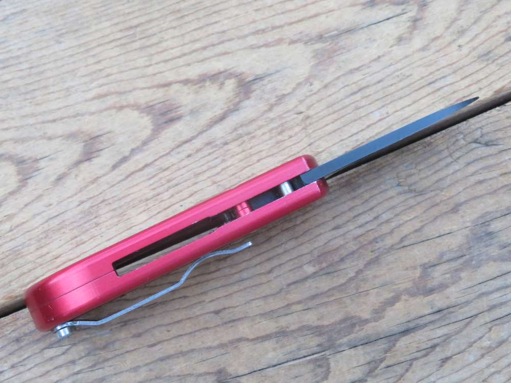 Pro-tech Protech USA Runt red anodized auto knife ATS-34 CA LEGAL-img-3