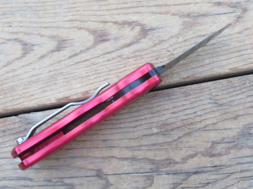 Pro-tech Protech USA Runt red anodized auto knife ATS-34 CA LEGAL-img-5