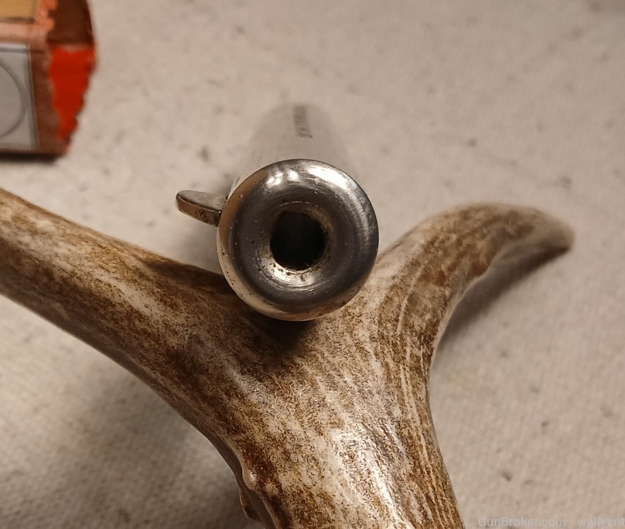 Colt Single Action Frontier Scout 22 cal Revolver 4 3/4" Barrel Nickel -img-4