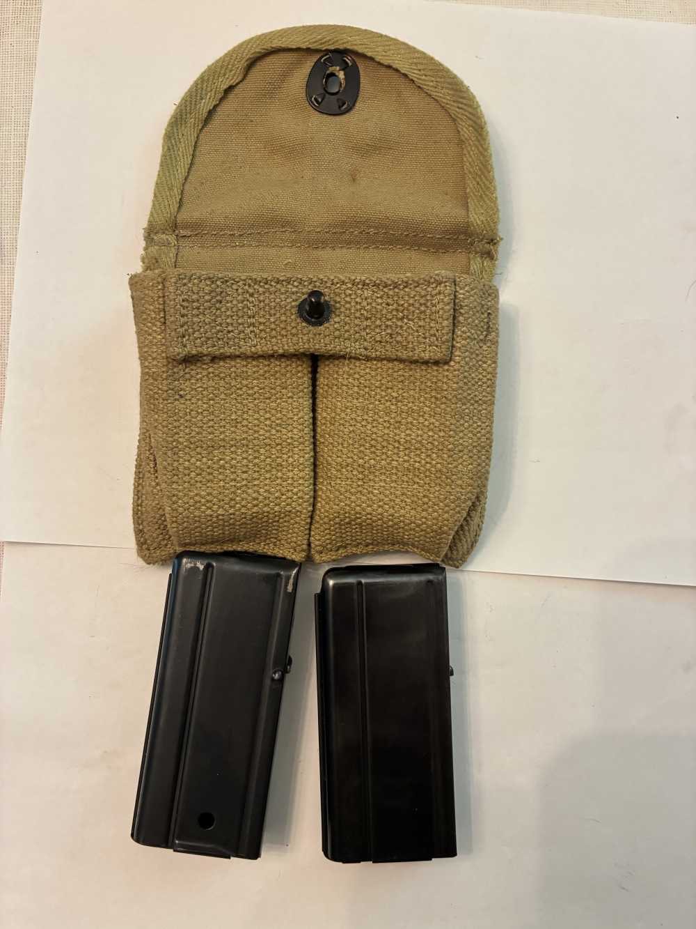 2x M1 Carbine Magazines and stock pouch-img-2