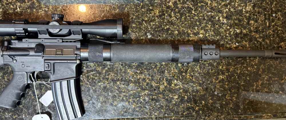 Rock river lar 15 ar 15 with illuminated nikko sterling scope hmd ret-img-7