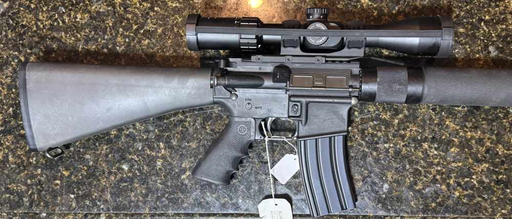Rock river lar 15 ar 15 with illuminated nikko sterling scope hmd ret-img-8