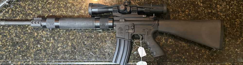 Rock river lar 15 ar 15 with illuminated nikko sterling scope hmd ret-img-1