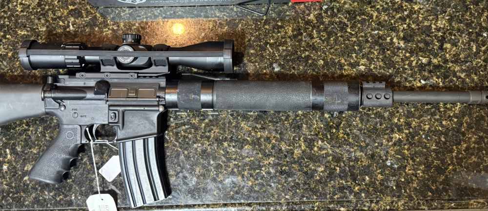 Rock river lar 15 ar 15 with illuminated nikko sterling scope hmd ret-img-10