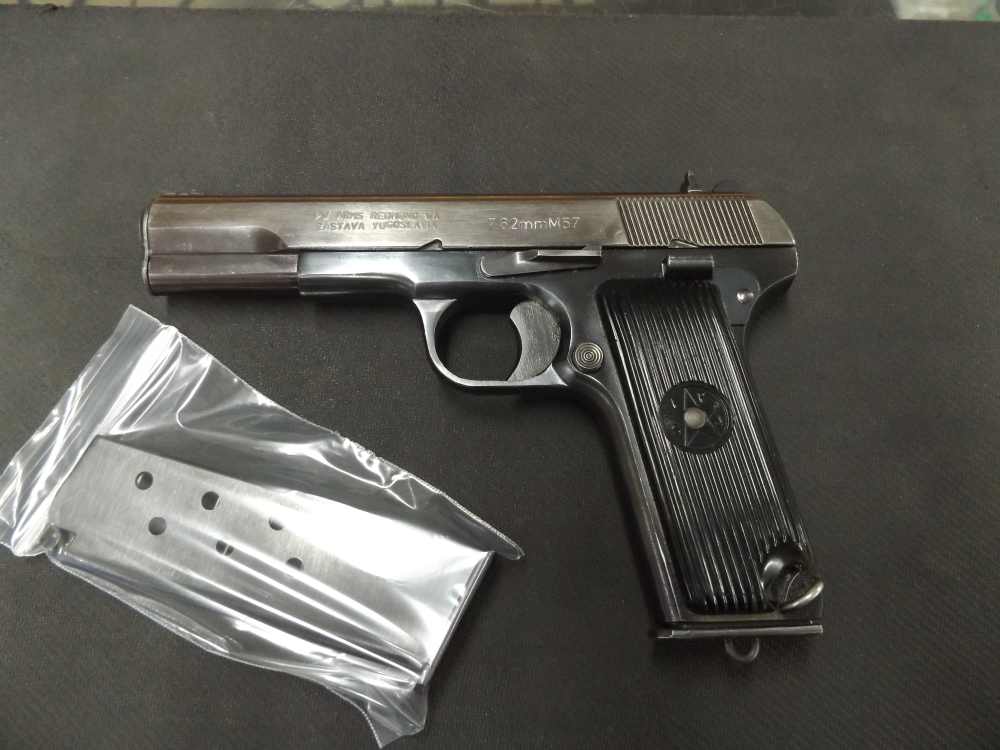 PW ARMS M57 7.62MM TWO MAGAZINES GREAT SHAPE MATCHING NUMBERS -img-0