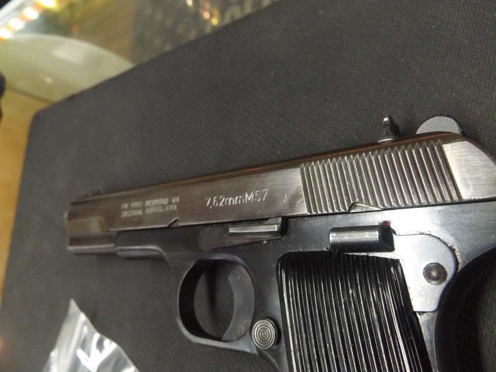 PW ARMS M57 7.62MM TWO MAGAZINES GREAT SHAPE MATCHING NUMBERS -img-6