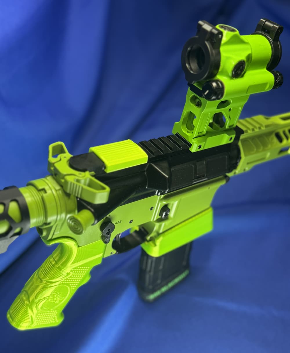 Custom .300 Blackout AR Pistol | Zombie Green |Geissele SSA-E Trigger-img-23