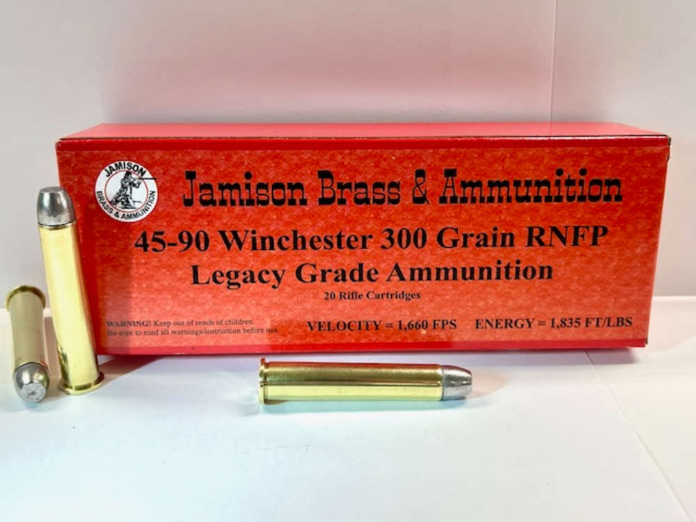 Jamison 45-90 Win 300gr RNFP 20 Rounds Factory Loaded Ammo-img-0