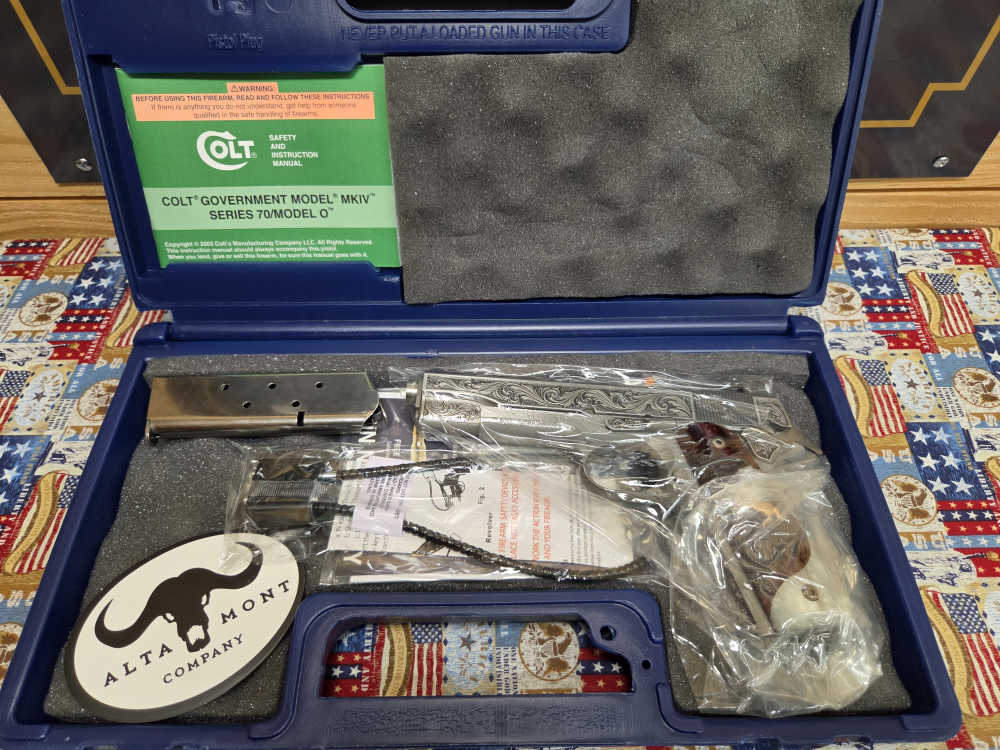 COLT ALTAMONT REGAL 1911 1 OF 300 45ACP C1911-RGL-AAA 45 ACP COLT-img-7